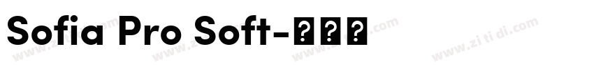 Sofia Pro Soft字体转换